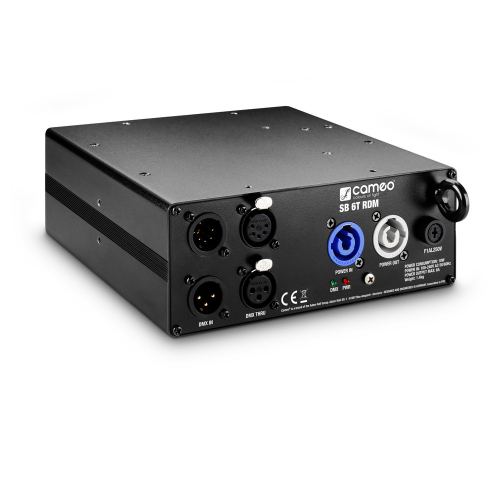  Cameo SB 6 T RDM 6-Output DMX/RDM Splitter/Booster with 3 and 5-Pin Connectors 