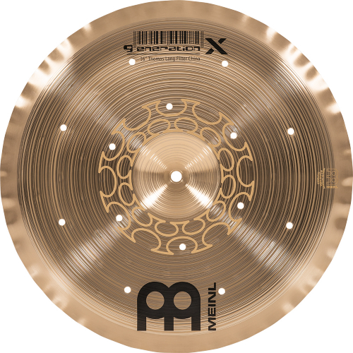 Meinl Cymbals GX-16FCH cymbal 16″ china meinl generation-x, filter china thomas lang signature