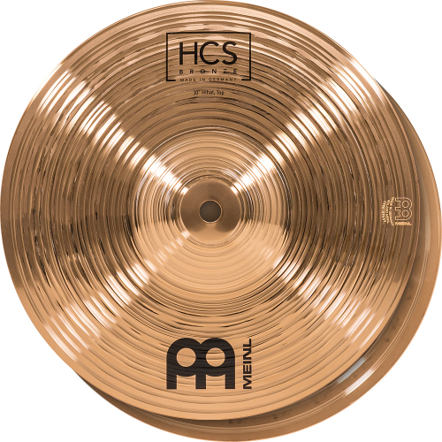 Meinl Cymbals HCSB10H cymbal 10″ hihat pair meinl hcs bronze