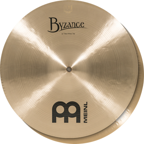 Meinl Cymbals B14TH cymbal 14″ hihat pair meinl byzance, thin hihat traditional