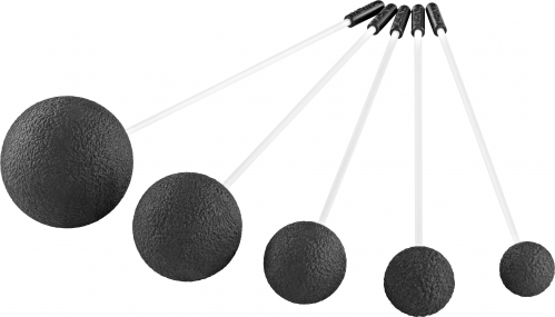 MEINL Sonic Energy G-RM-SET-5 gong resonant mallet set meinl complete set of 5