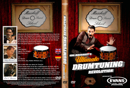 Meinl DVD11 dvd udo masshoff evans ultimate drumtuning revolution