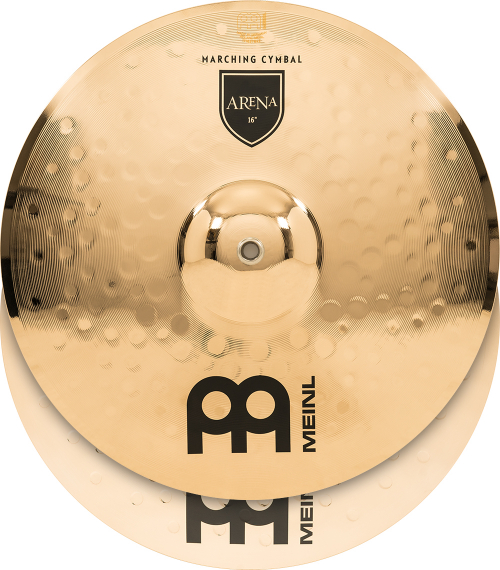 Meinl Cymbals MA-AR-16 cymbal 16″ marching pair meinl arena marching cymbals incl. br5