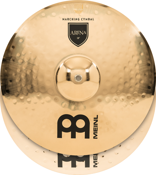 Meinl Cymbals MA-AR-18 cymbal 18″ marching pair meinl arena marching cymbals incl. br5