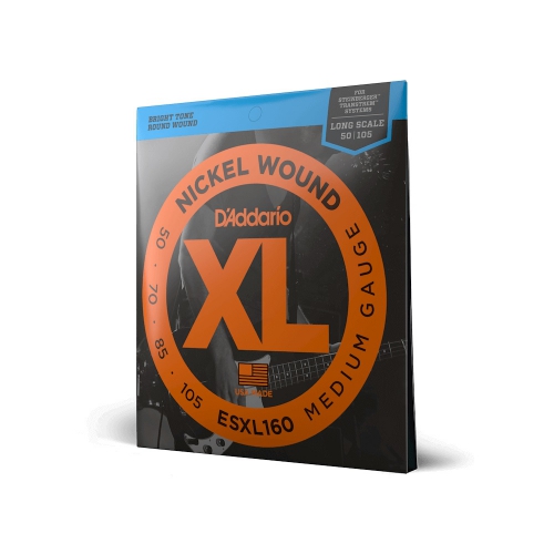 D′Addario ESXL 160 bass guitar strings Steinberger 50-105