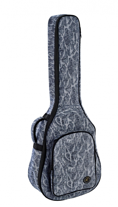 Ortega OGBAC-DN-BLJ acoustic guitar gigbag jeans style blue