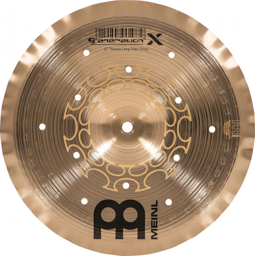 Meinl Cymbals GX-12FCH cymbal 12″ china meinl generation-x, filter china thomas lang signature