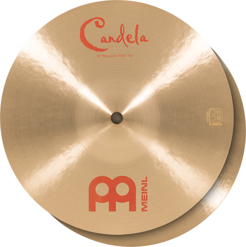 Meinl Cymbals CA10PH cymbal 10″ hihat pair meinl candela, percussion hihat