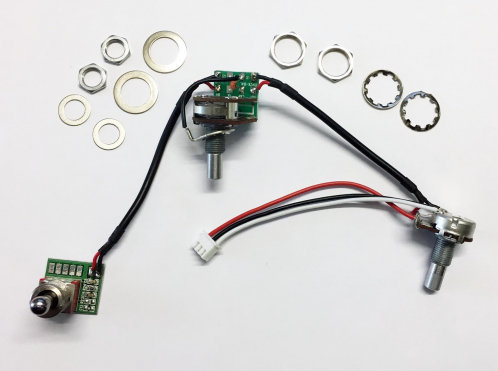 Ibanez 3EMVATK2-SN preamp volume balancer atk2pu,langer lever switch