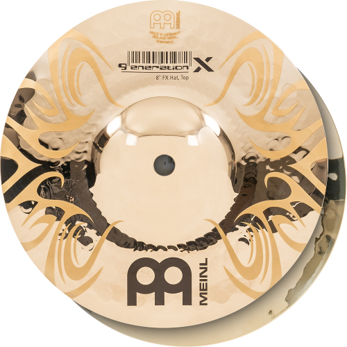 Meinl Cymbals GX-8FXH cymbal 8″ hihat pair meinl generation-x, fx hat