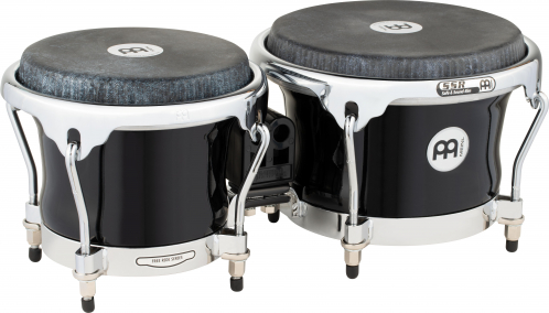 Meinl Percussion FFBR400BK bongoset meinl black, fiberglass remo headed