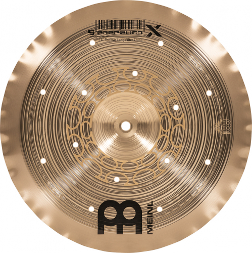 Meinl Cymbals GX-14FCH cymbal 14″ filter china meinl generation-x, filter china thomas lang signature