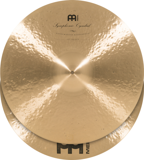 Meinl Cymbals SY-22H cymbal 22″ orch. pair meinl symphonic, heavy traditional finish