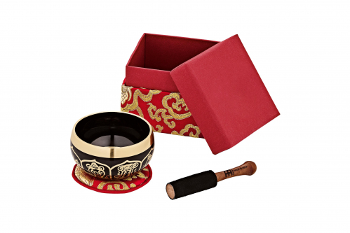 MEINL Sonic Energy SB-OR-300-R singing bowl 300g meinl ornamental series incl. box red