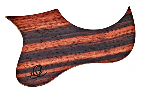 Ortega OWPSC-EB wooden pickguard uke ortega striped ebony/for cc & so