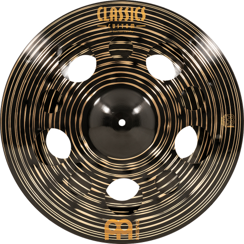 Meinl Cymbals CC-18DASTK cymbal 18″ stack meinl classics custom, trash stack dark