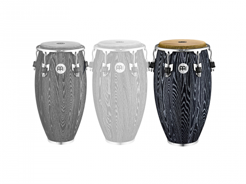Meinl Percussion WCO1212VBK-M tumba 12 1/2″, meinl vintage black, ssr-rim american white ash