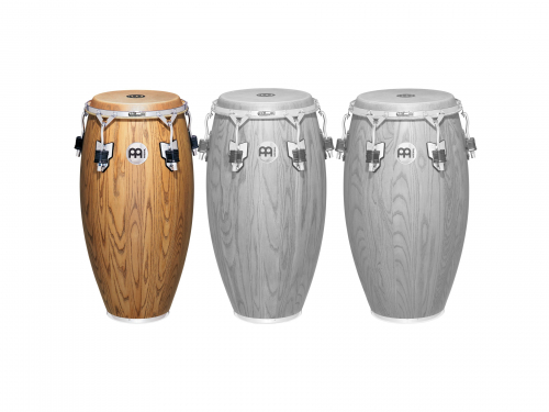 Meinl Percussion WC11ZFA-M quinto 11″ meinl amer.white ash,matt,zebra fin. ttr-chrome drum hoop