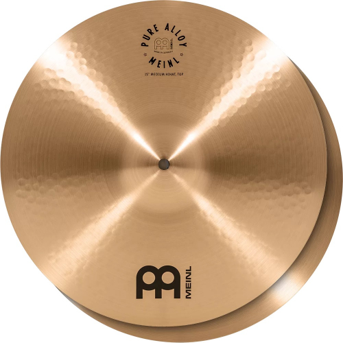 Meinl Pure Alloy Medium Hi-Hat Traditional 15″ drum cymbal