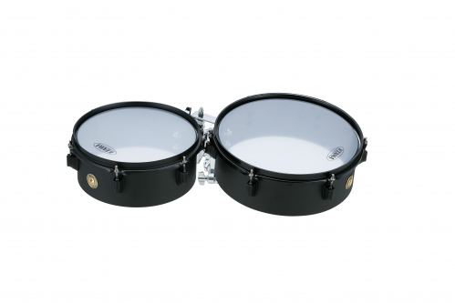 Tama MT1012STBK steel mini-tymp 10″ & 12″ tama black, incl. llt + mc66