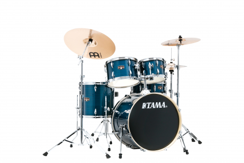 Tama IE50H6W-HLB drum set 5-pcs. imperialstar hairline blue, +hcsb 2016,1413,1007,1208,1405,c-hw