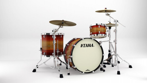 Tama ME32CZS-LRWB shell kit 3-pcs. sc map.exotic ruby pacific walnut burst 2214, 1616, 1208, c-hw
