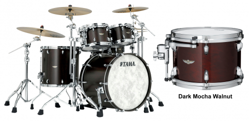 Tama TW42RZS-DMW shell kit 4-pcs. star walnut dark mocha walnut 2216, 1007, 1208, 1616, c-hw