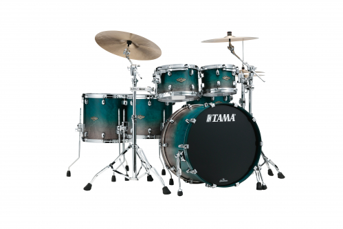 Tama WBS52RZS-SPF shell kit 5-pcs. sc waln.bir. satin sapphire fade tama c-hw,2216,1614,1412,1208,1007