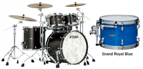 Tama TW42RZS-GYB shell kit 4-pcs. star walnut grand royal blue 2216, 1007, 1208, 1616, c-hw