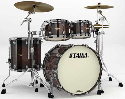 Tama MA42TZBNS-DMB shell kit 4-pcs. sc maple tama dark mocha burst 2216, 1007, 1208, 1616, bn-hw