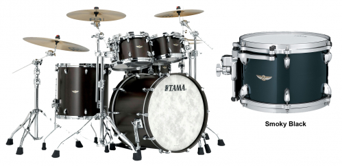 Tama TW42RZS-SKB shell kit 4-pcs. star walnut smoky black 2216, 1007, 1208, 1616, c-hw