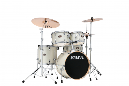 Tama IE58H6W-VWS drum set 5-pcs. imperialstar vintage white sparkle,+hcsb 1814,1413,1208,1007,1405,c-hw