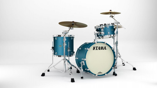 Tama MA30CMS-FLM shell kit 3-pcs. sc maple tama flat steel blue metallic 2014, 1208, 1414, c-hw
