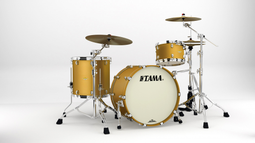 Tama MA32CZS-SAM shell kit 3-pcs. sc maple tama satin aztec gold metallic 2214, 1616, 1208, c-hw