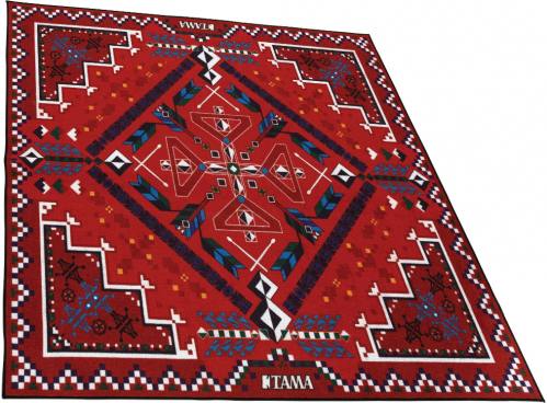 Tama TDR-SW drum rug southwestern tama 180 x 200 cm