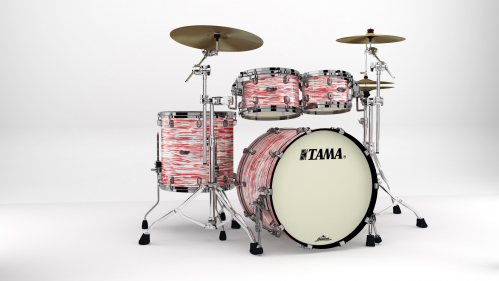 Tama MR42TZBNS-RWO shell kit 4-pcs. sc maple tama red and white oyster 2214, 1208, 1616, 1007, bn-hw