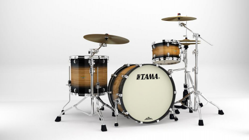 Tama ME32CZS-LNWB shell kit 3-pcs. sc map.exotic natural pacific walnut burst 2214, 1616, 1208, c-hw
