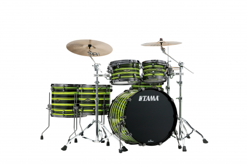 Tama WBS52RZBNSNYO shell kit 5-pcs. sc waln.bir. neon yellow oyster tama bn-hw,2216,1614,1412,1208,1007