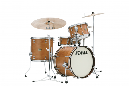 Tama LHK38CS-SVH drum shell kit 3-pcs tama satin vintage hickory,18x14″ 14x14,12x08, s.l.p