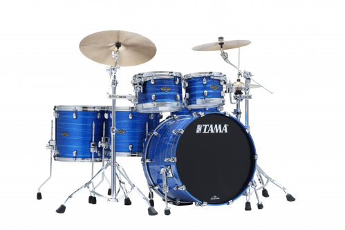 Tama WBS52RZS-LOR shell kit 5-pcs. sc waln.bir. lacquer ocean blue ripple tama c-hw,2216,1614,1412,1208,1007