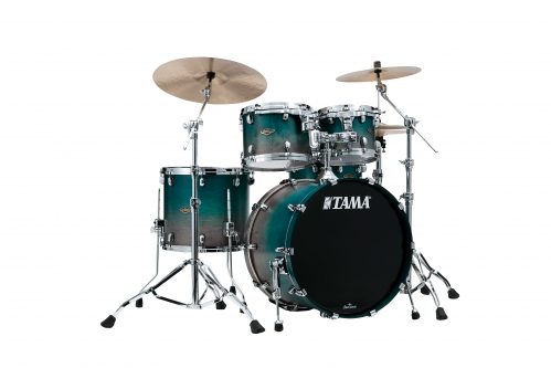 Tama WBS42S-SPF shell kit 4-pcs. sc waln.bir. satin sapphire fade tama c-hw,2216,1614,1209,1008