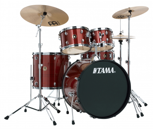 Tama RM50YH6-RDS drum set 5-pcs. rhythm mate red stream, +bcs-141620 2016,1007,1208,1413,1405,c-hw