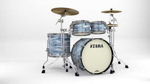 Tama MR42TZUS-BWO shell kit 4-pcs. sc maple tama blue and hite oyster 2214, 1208, 1616, 1007, u-hw