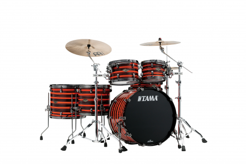 Tama WBS52RZBNSNOO shell kit 5-pcs. sc waln.bir. neon orange oyster tama bn-hw,2216,1614,1412,1208,1007