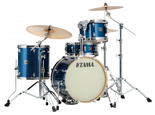 Tama CK48S-ISP shell kit4-pcs.superstar maple indigo sparkle 1208,1414,1814,1455, c-hw