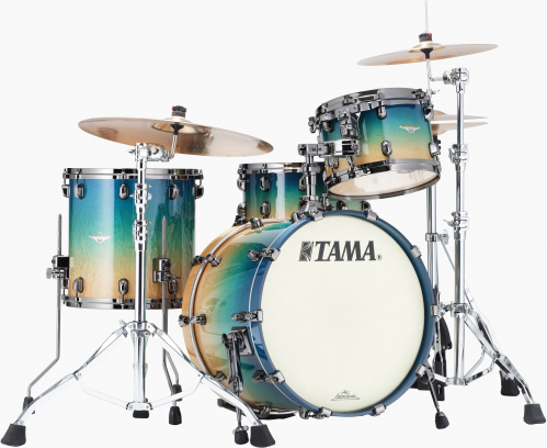 Tama ME30CMS-GFCB shell kit 3-pcs. sc map.exotic figured caribbean blue fade 2014, 1208, 1414, c-hw