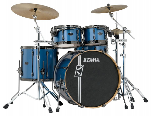Tama ML42HLZBNSVBM shell kit 4-pcs.su.star c.hyp. vintage blue metallic 2218, 1065, 1207, 1614, bn-hw
