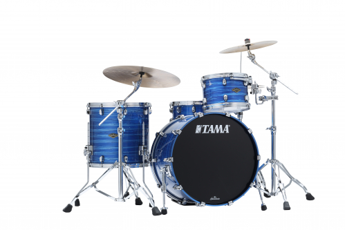 Tama WBS32RZS-LOR shell kit 3-pcs. sc waln.bir. lacquer ocean blue ripple tama c-hw,2214,1616,1208