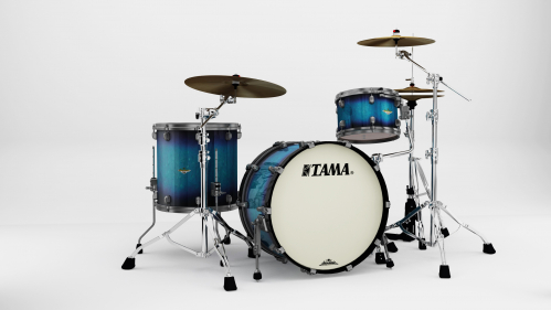 Tama MA32CZUS-MEB shell kit 3-pcs. sc maple tama molten electric blue burst 2214, 1616, 1208, u-hw