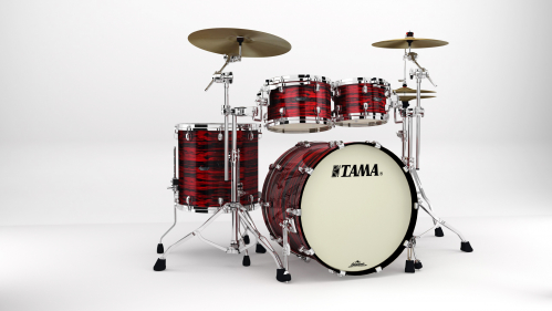 Tama MR42TZS-ROY shell kit 4-pcs. sc maple tama red oyster 2214, 1208, 1616, 1007, ch-hw